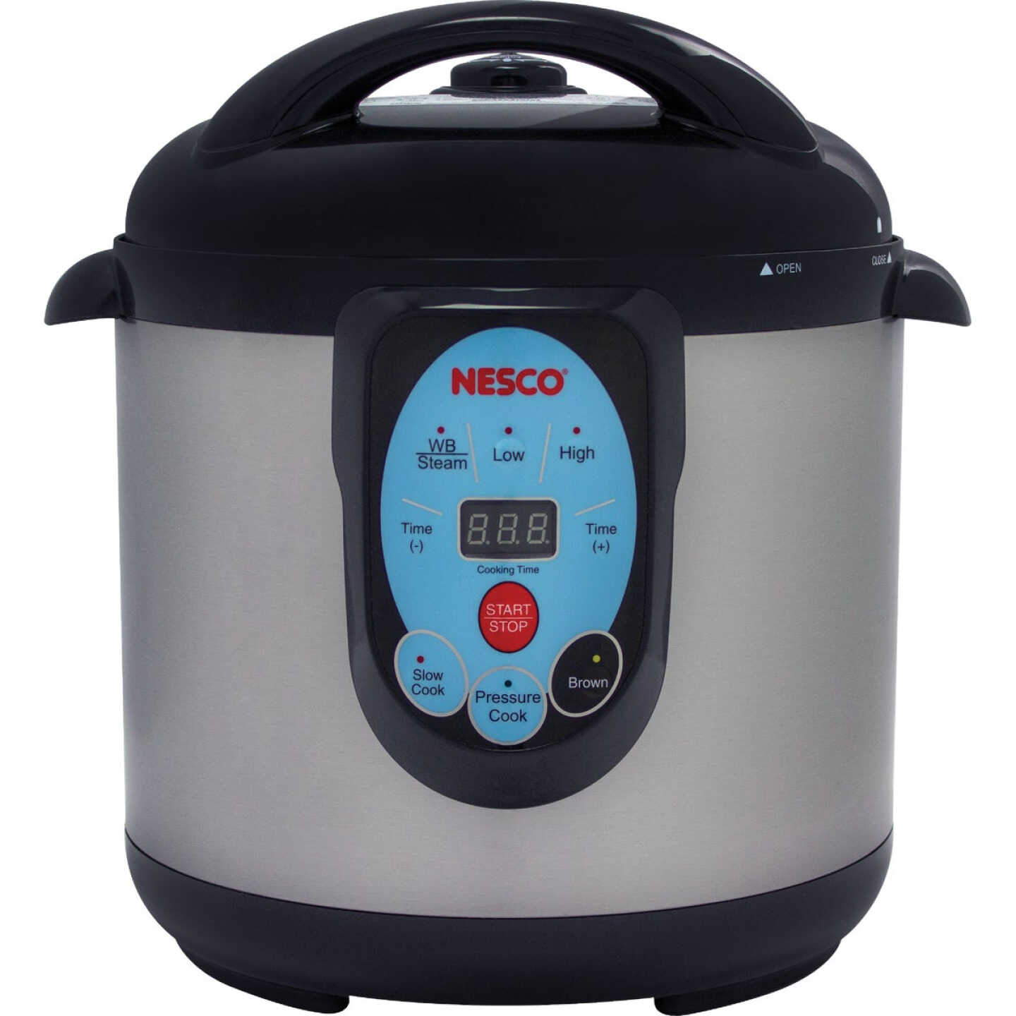 Nesco 4-Quart Slow Cooker | Stainless Steel