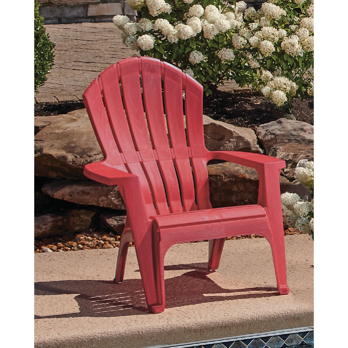 Adams RealComfort Merlot Resin Adirondack Chair Kenyon Noble